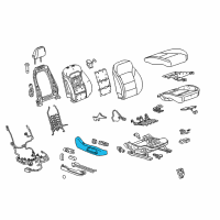 OEM 2021 Chevrolet Malibu Adjuster Switch Diagram - 90921292