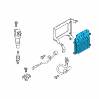 OEM Hyundai Kona ELECTRONIC CONTROL UNIT Diagram - 39177-2JDF0