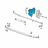 OEM 2013 Ram 2500 Power Steering Gear Diagram - 68210720AC