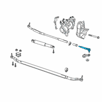 OEM Ram 3500 Drag Link Inner Diagram - 68383346AA