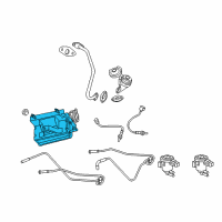 OEM Jeep Grand Cherokee CANISTER-Vapor Diagram - 4891762AA