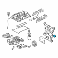 OEM Buick Front Cover Seal Diagram - 12661527