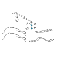 OEM BMW 530i Stabilizer Link Diagram - 33-50-6-781-537
