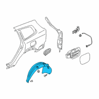 OEM 2021 Kia Telluride Pad U Diagram - 86822S9000