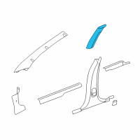 OEM 2001 Chrysler Sebring Cover-B Pillar Diagram - RC16TL2AG