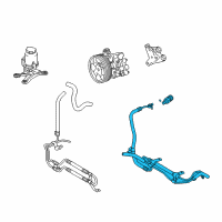 OEM 2008 Toyota Sequoia Hose & Tube Assembly Diagram - 44410-0C131