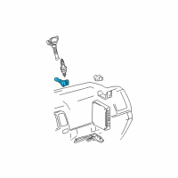 OEM Toyota 4Runner Crankshaft Sensor Diagram - 90919-05059