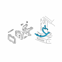 OEM 1995 Chevrolet S10 Harness Asm-Fwd Lamp Wiring Diagram - 12174126