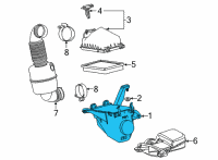 OEM Toyota Mirai Air Cleaner Body Diagram - 17701-77180