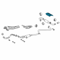 OEM 2014 Scion tC Heat Shield Diagram - 58327-12181