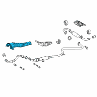 OEM Scion xB Heat Shield Diagram - 58151-12291