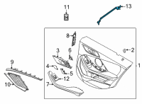 OEM 2020 BMW 228i xDrive Gran Coupe SHAFT COVER, INNER, LEFT REA Diagram - 51-35-7-483-105