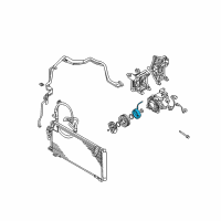 OEM 2002 Chrysler Sebring Coil-Air Conditioning Clutch Diagram - MR500338