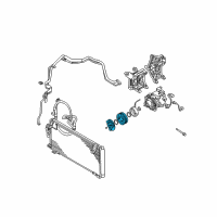 OEM 2001 Dodge Stratus CLUTCHPKG-A/C Compressor Diagram - MR500233