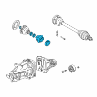 OEM BMW Z3 Repair Kit Bellows, Exterior Diagram - 33-21-9-067-815