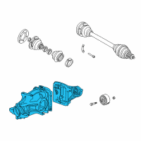 OEM BMW Differential Diagram - 33-10-7-508-262