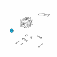 OEM Hyundai Elantra Pulley-Generator Diagram - 37321-22601