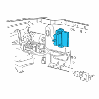 OEM 2003 Ford Ranger Proportioner Valve Diagram - 1L5Z-2C219-EA