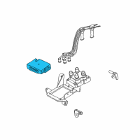 OEM 2007 Ford Focus PCM Diagram - 5U7Z-12A650-DTARM