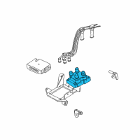 OEM 2001 Ford Escape Coil Diagram - 988Z-12029-A