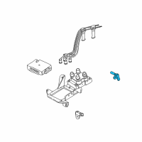 OEM 1997 Mercury Mystique Crankshaft Sensor Diagram - F5RZ-6C315-AA