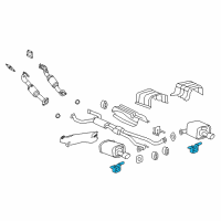 OEM 2013 Chevrolet Caprice Rear Muffler Hanger Diagram - 92268569