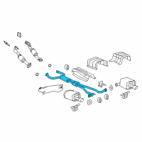 OEM 2013 Chevrolet Caprice Muffler Asm-Exhaust (W/ Exhaust Pipe) Diagram - 92283100