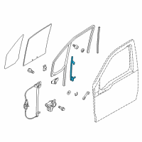 OEM 2010 Ford Transit Connect Run Channel Diagram - 2T1Z-1521596-A