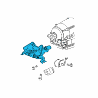 OEM 2007 Jeep Commander INSULATOR-Transmission Diagram - 52089934AK