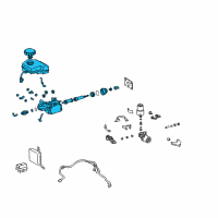 OEM Toyota 4Runner Master Cylinder Diagram - 47025-35010