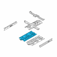 OEM 2022 Kia Forte Panel Assembly-Center Fl Diagram - 65120M7010