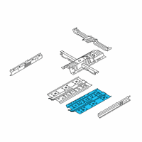 OEM 2019 Kia Forte Panel Assembly-Center Fl Diagram - 65110M7010