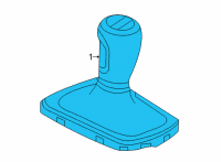 OEM 2022 Cadillac CT4 Shift Knob Diagram - 24046078