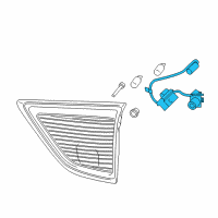 OEM Ford Socket & Wire Diagram - HM5Z-13410-C