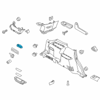 OEM 2017 Ford Explorer Adjuster Switch Diagram - DB5Z-14C715-AA