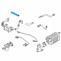 OEM 2019 Hyundai Accent Hose-EGR Cooler "A" Diagram - 28421-2M100