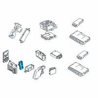 OEM 2022 BMW X7 CONTROL UNIT FOR DECKLID FUN Diagram - 61-35-5-A19-DB4