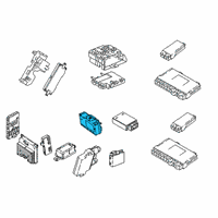 OEM 2022 BMW M440i xDrive Power Distribution Box Lin M Diagram - 61-35-8-795-478