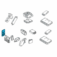 OEM 2021 BMW 740i BODY DOMAIN CONTROLLER BDC Diagram - 61-35-5-A2D-548
