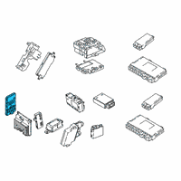 OEM 2020 BMW M760i xDrive BODY DOMAIN CONTROLLER BDC Diagram - 61-35-5-A2D-548