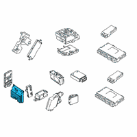 OEM 2019 BMW X4 ECU FOR POWER CONTROL UNIT P Diagram - 61-42-8-736-485