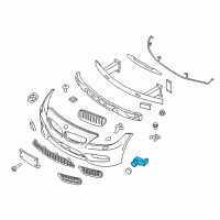 OEM 2009 BMW 335i Ultrasonic Sensor Diagram - 66-20-7-844-600