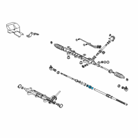 OEM 2003 Chrysler Sebring BUSHING-Steering Gear Diagram - MR519041