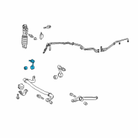 OEM 2009 Toyota Land Cruiser Stabilizer Link Diagram - 48820-60082