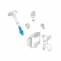 OEM 2019 Infiniti Q70 Spark Plug Diagram - 22401-1LA1C