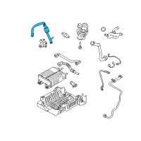 OEM 2010 Ford Escape Vapor Separator Diagram - 9L8Z-9D289-A