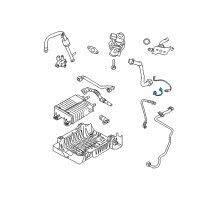 OEM 2009 Ford Escape Upper Oxygen Sensor Diagram - 5L8Z-9F472-AA