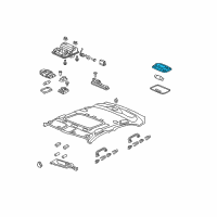 OEM 2009 Acura TSX Base (Premium Ivory) Diagram - 34252-S5A-003ZV