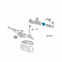 OEM Acura RL Immobilizer Unit Diagram - 39730-SJA-A01