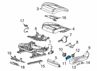 OEM 2021 Cadillac CT4 Seat Switch Diagram - 84689839